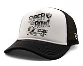 Kšiltovka New Era - NFL Superbowl 9FORTY Trucker - Las Vegas Raiders - Black