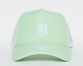 New Era Oxford A Frame Trucker Detroit Tigers 9FORTY Green Snapback Womens Cap