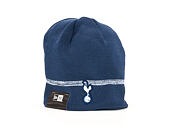 New Era Tottenham Hotspur FC Contrast Stripe Skull Knit Navy Winter Beanie