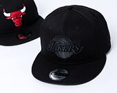 New Era 9FIFTY NBA Black on Black Los Angeles Lakers Black / Black Cap