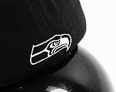 New Era 39THIRTY NFL22 Sideline Seattle Seahawks Black / White Cap