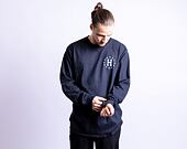 HUF Puff Galaxies Longsleeve Black Tee