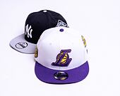 New Era 9FIFTY NBA All Over Patch  White Cap