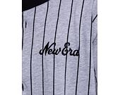 New Era Pinstripe Jersey Heather Gray / Black T-Shirt