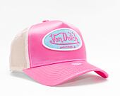 Von Dutch Trucker Cary Satin Pink/Sand Cap