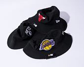 New Era NBA Print Infill Bucket Brooklyn Nets Black Hat