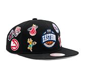 Kšiltovka Mitchell & Ness ALL OVER CONFERENCE DEADSTOCK HWC East Black