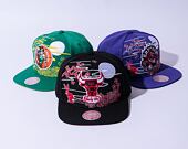 Kšiltovka Mitchell & Ness "Year of the Rabbit" Snaoback HWC CHICAGO BULLS Black