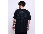 Triko Mitchell & Ness M&N HEAVYWEIGHT CIRCLE TEE Branded Black