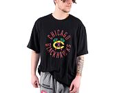 Triko Mitchell & Ness NHL LEGENDARY SLUB S/S TEE BLACKHAWKS Black