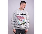 Mikina HUF × GOODYEAR Team Huf Crewneck Heather Grey