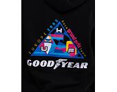 Mikina HUF × GOODYEAR Grand Prix Triple Triangle Hoodie Black