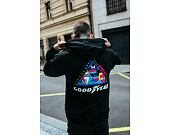 Mikina HUF × GOODYEAR Grand Prix Triple Triangle Hoodie Black