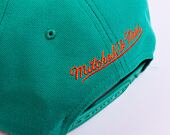 Kšiltovka Mitchell & Ness NBA Desert Green Snapback Hwc Golden State Warriors Teal