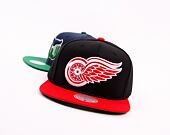 Kšiltovka Mitchell & Ness NHL Team 2 Tone 2.0 Snapback Detroit Red Wings Black / Red