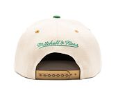 Kšiltovka Mitchell & Ness NBA Pop Panel Snapback Boston Celtics Off White / Green