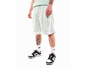 Kraťasy Karl Kani Retro Pinstripes Mesh Shorts light mint/white