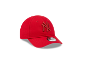 Dětská Kšiltovka New Era 9FORTY Kids MLB League Essential New York Yankees Scarlet / Red