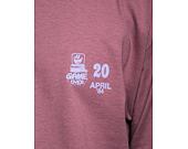 Triko S Dlouhým rukávem HUF Game Over Longsleeve ts02007-mauve