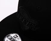 New Era 9FIFTY NBA Black on Black Los Angeles Lakers Black / Black Cap