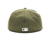 Kšiltovka New Era - 59FIFTY League Essential - NY Yankees - New Olive / White