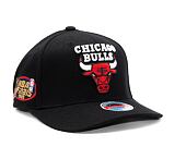 Kšiltovka Mitchell & Ness NBA Top Spot Classic Red Chicago Bulls Black