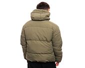 Bunda Karl Kani Small Signature Padded Hoodie olive