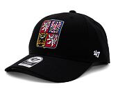 Kšiltovka '47 Brand Czech National Team ’47 MVP SNAPBACK Black