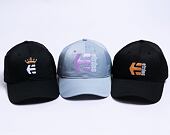 Kšiltovka Etnies Corp Combo Snapback Black / Orange