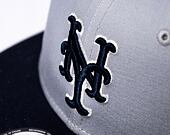 Kšiltovka New Era 9FIFTY MLB Patch New York Mets Retro - Graphite / Navy