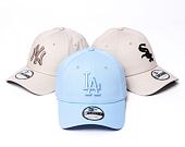 Kšiltovka New Era 9FORTY MLB League Essential Los Angeles Dodgers - Pastel Blue