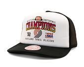 Kšiltovka Mitchell & Ness Champions Trucker Hwc NBA Portland Trail Blazers White