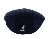 Kangol Bermuda 504 K3075ST-NV411 Navy Flat Cap