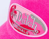 Kšiltovka Von Dutch Skagen Trucker - French Terry - Pink/Grey