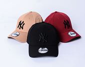 Kšiltovka New Era - 39THIRTY Stretch Nylon - NY Yankees - Black