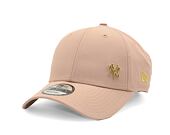 Kšiltovka New Era - 9FORTY Flawless - NY Yankees - Camel / Gold