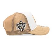 Kšiltovka New Era - 9FORTY Trucker World Series - NY Yankees - Beige