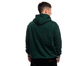 Mikina New Era - Rib Infill Oversized Hoody - Oakland Athletics - Dark Green / Cream