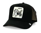 Kšiltovka Goorin Trucker - The Bestie Dog - Black