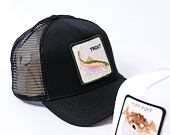 Kšiltovka Goorin Trucker - The Trout Fish - Black