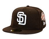 Kšiltovka New Era - 59FIFTY MLB Coops Patch - San Diego Padres - Walnut