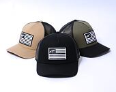 Kšiltovka Alpinestars - Flag Snapback - Black/Black