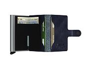 Peněženka Secrid Miniwallet Stitch Linea - Navy