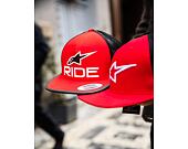 Kšiltovka Alpinestars - Ride 4.0 - Red/Black/White