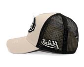 Kšiltovka Von Dutch - Trucker Kalmar - Cot Twill - Grey/ Black