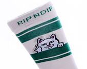 Ponožky Rip N Dip - Peeking Nermal Socks (Grey/Green)