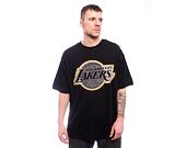 New Era NBA OS Outline Mesh Tee Los Angeles Lakers Black/Gold