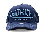 Kšiltovka Von Dutch - Trucker Riverside - Caps - Cot Twill - Blue