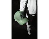 Kšiltovka New Era - 9FORTY A-Frame MLB Faux Suede - LA Dodgers - Green / Black