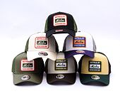 Kšiltovka New Era - Patch 9FORTY Trucker - Black / New Olive